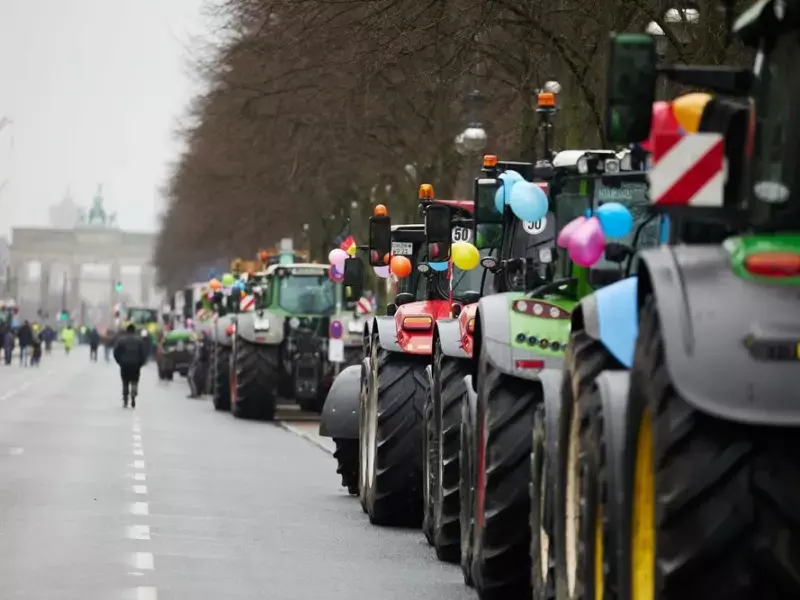 Bauernproteste in Berlin