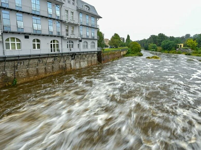 Hochwasserlage in Brandenburg