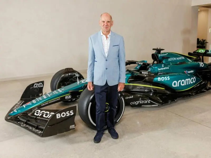 Adrian Newey wechselt zum Aston Martin Aramco Formula One Team