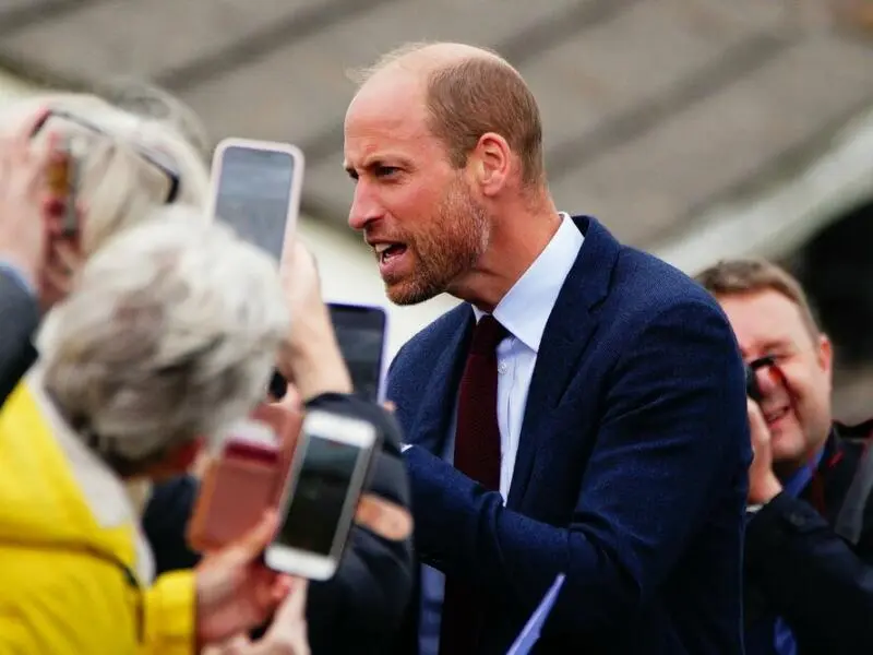 Königlicher Besuch in Wales