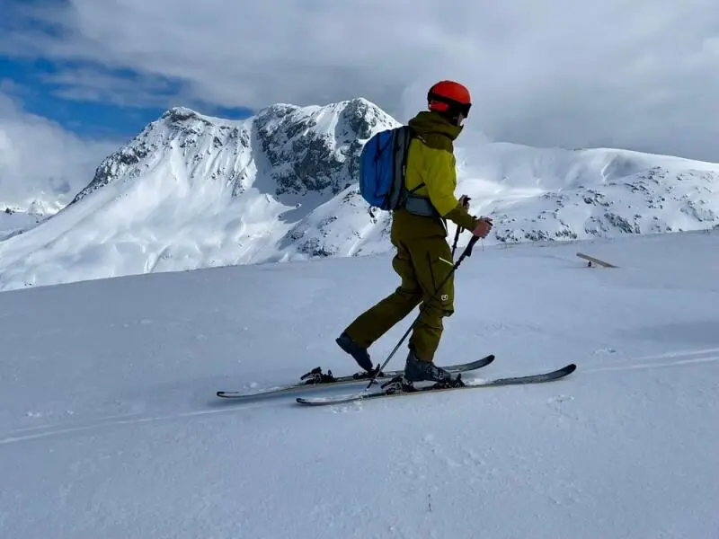 Skitourengeher in Lech am Arlberg