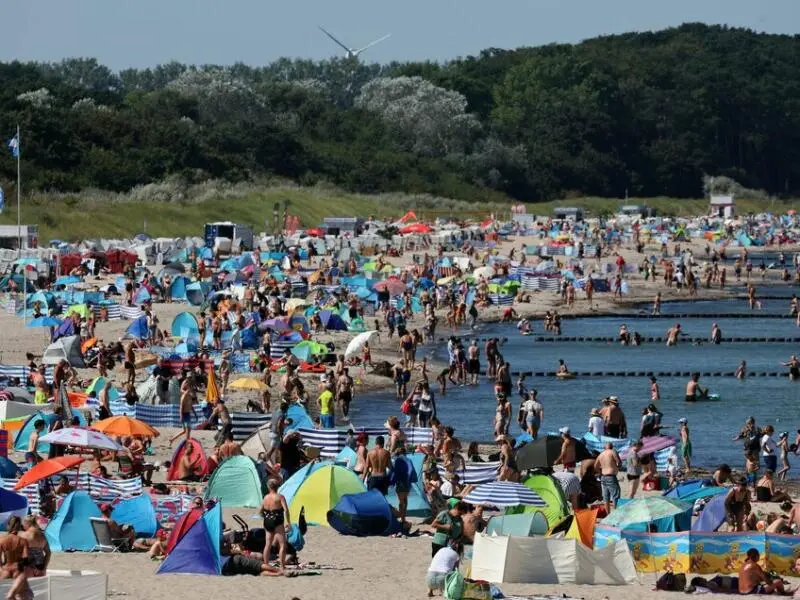 Sommerwetter an der Ostsee