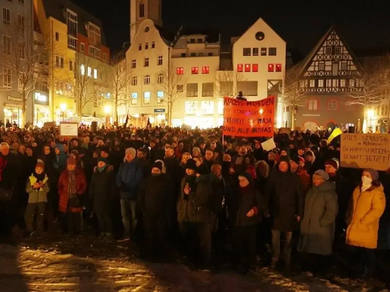 Demonstrationen gegen Rechtsextremismus  - Jena