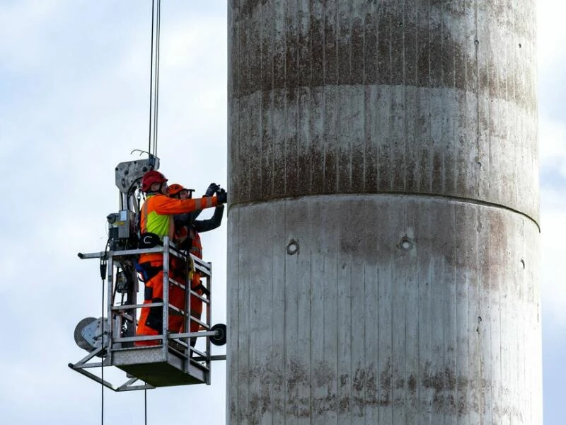 Sperrung der Rügenbrücke wegen Brückenprüfung