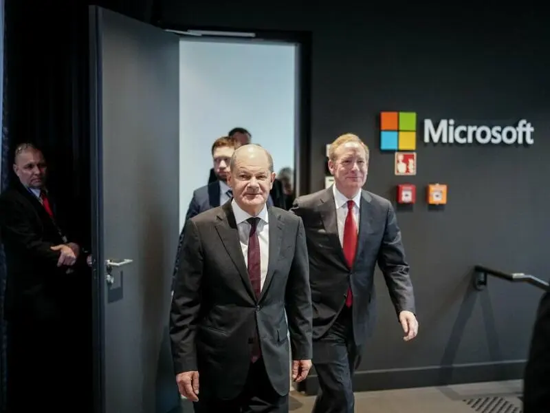 Microsoft zu Investitionen in Deutschland