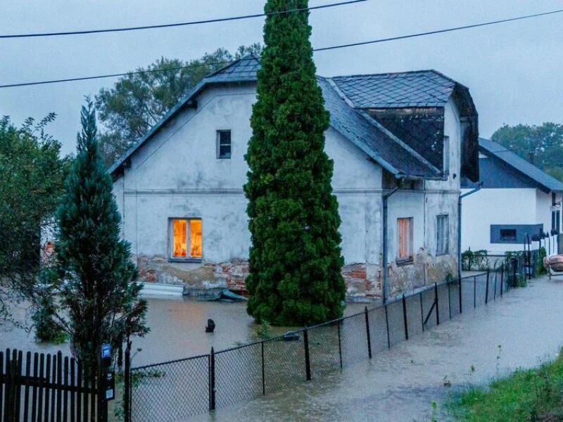 Hochwasser in Tschechien