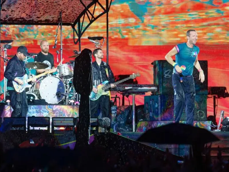 Erstes Deutschland-Konzert der britischen Band Coldplay