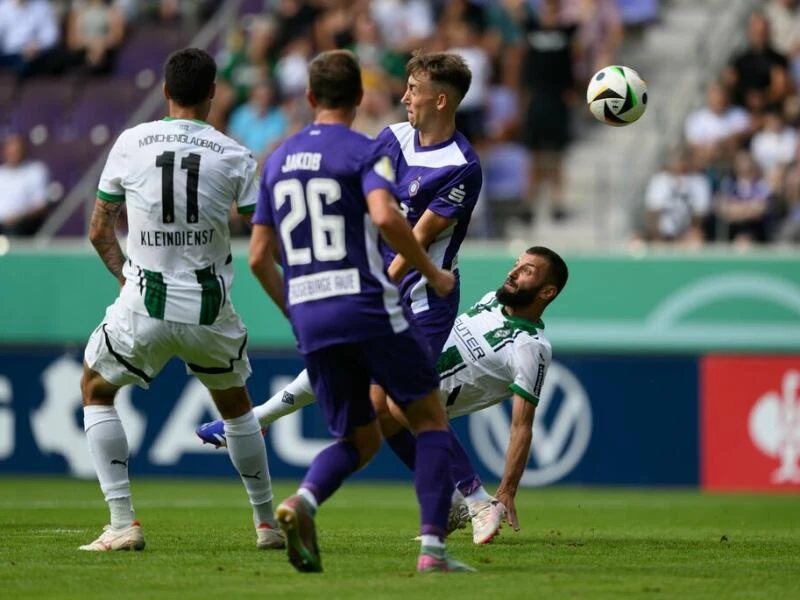 FC Erzgebirge Aue - Borussia Mönchengladbach