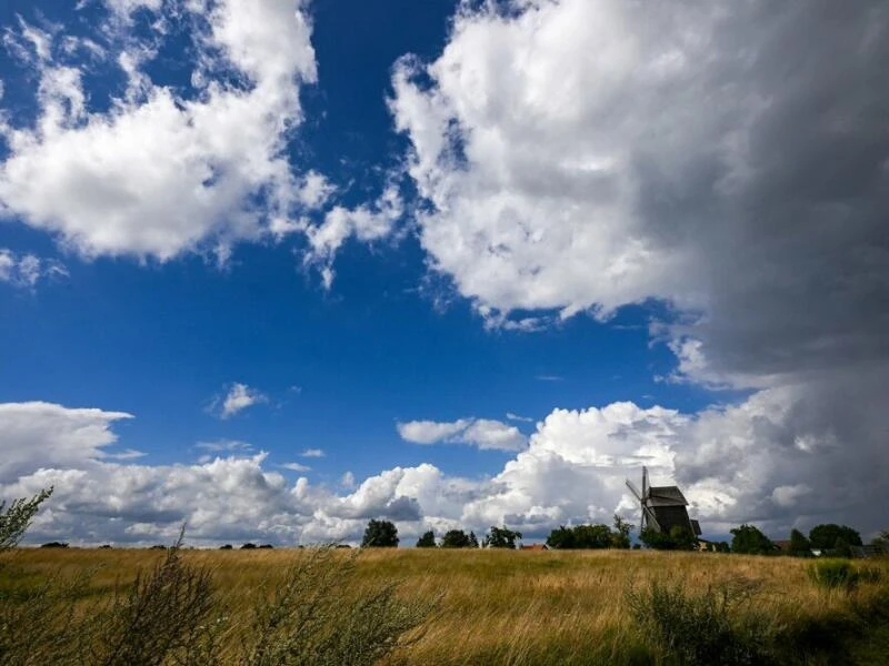 Regnerisches Wetter in Brandenburg