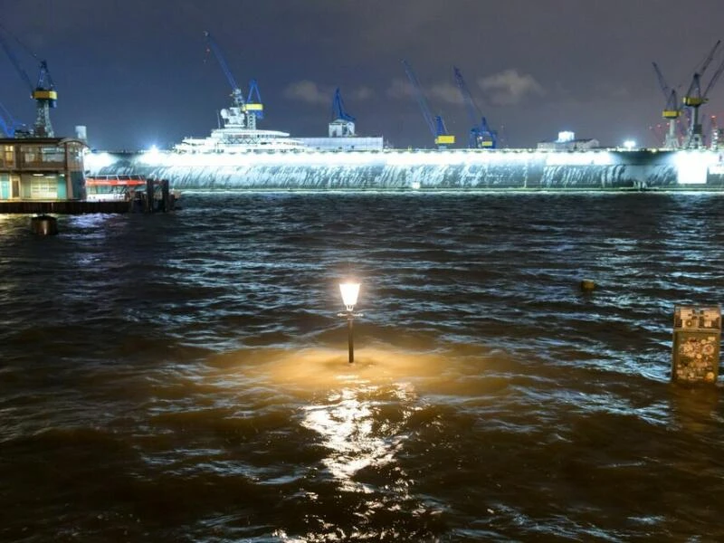 Sturmtief Zeynep - Hamburg