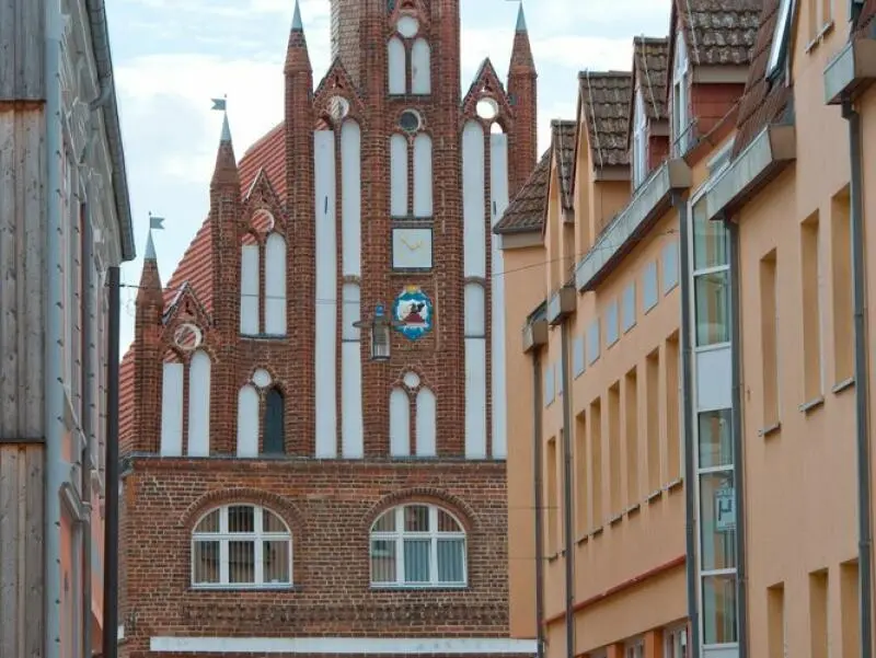 Grimmen Stadtansicht - Rathaus