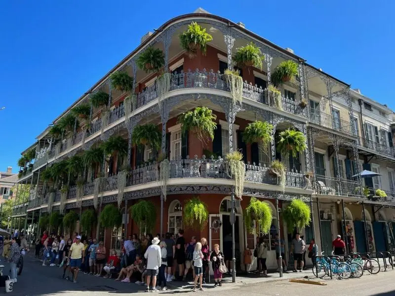 Gebäude im French Quarter von New Orleans