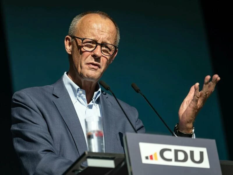 Vor Landtagswahl in Brandenburg - CDU Wahlkampfabschluss