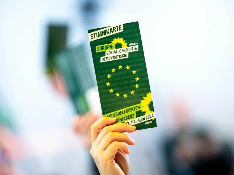 Landesparteitag der Grünen in Niedersachsen