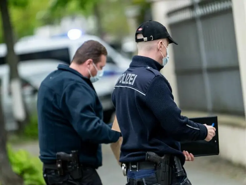 Polizeieinsatz im Berliner Grunewald