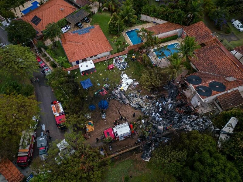 Flugzeugabsturz in Brasilien mit 62 Toten