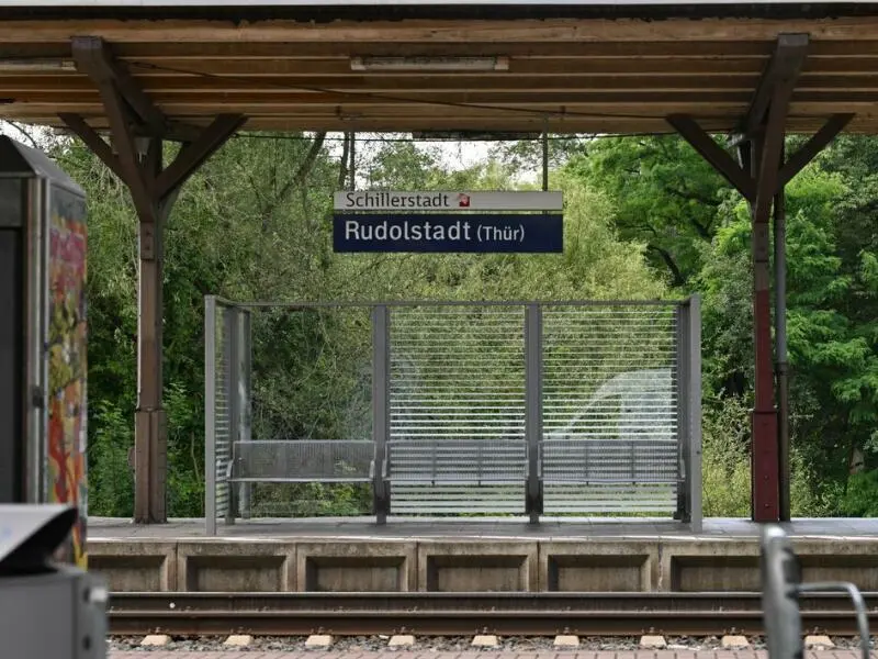 Bahnhof in Thüringen