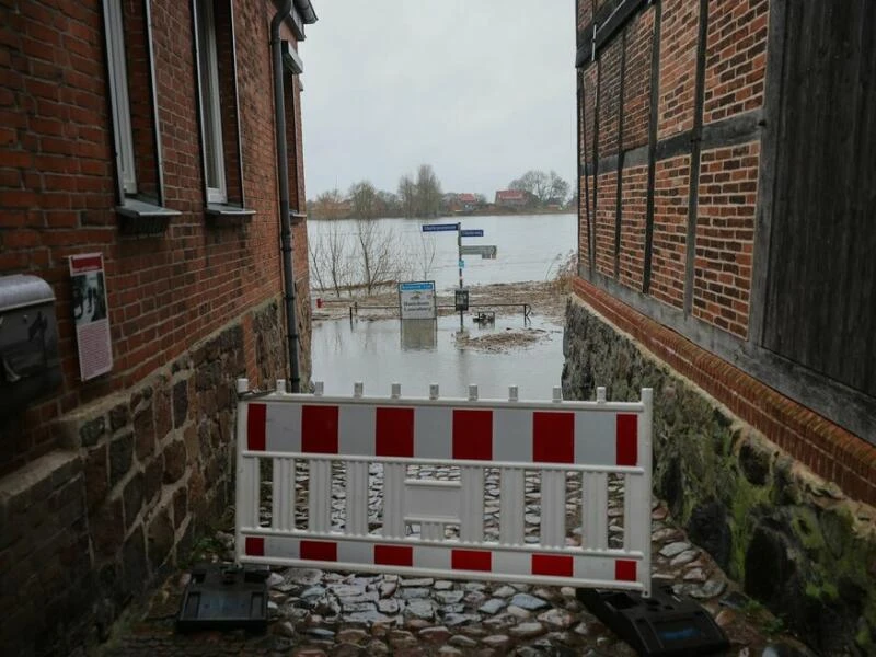 Hochwasser in Schleswig-Holstein - Lauenburg