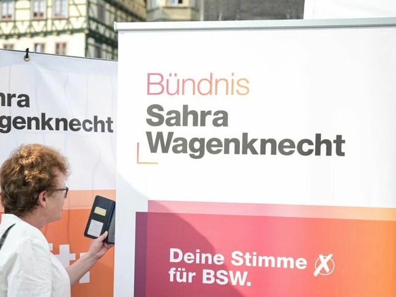 Wahlkampf BSW