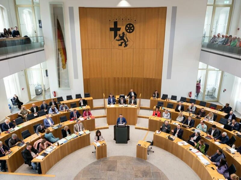 Sitzung Landtag Rheinland-Pfalz