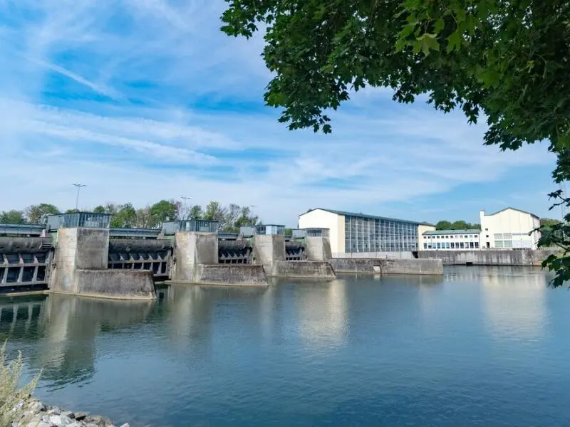 Wasserkraftwerk Altheim an der Isar