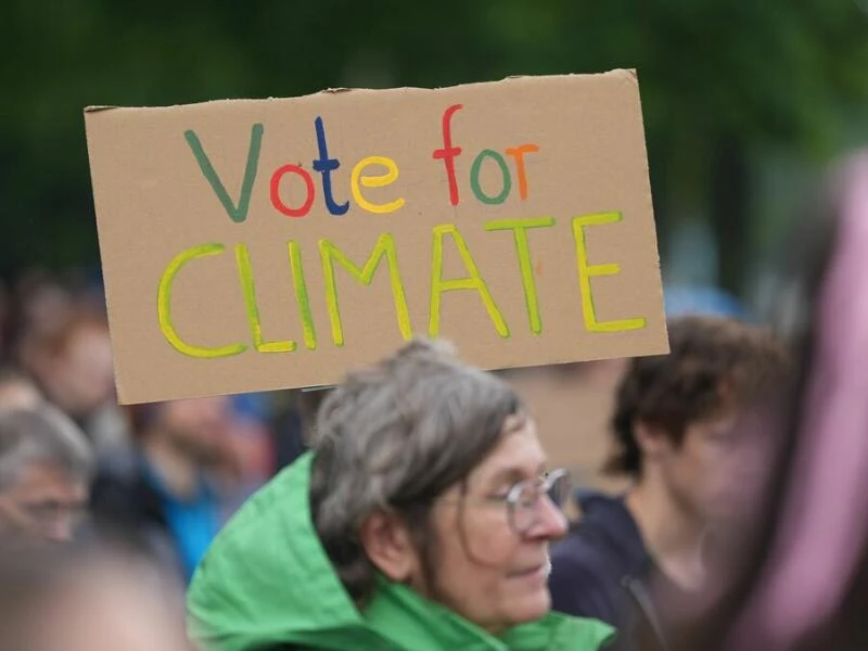 Klimaprotest Fridays for Future -  Hamburg