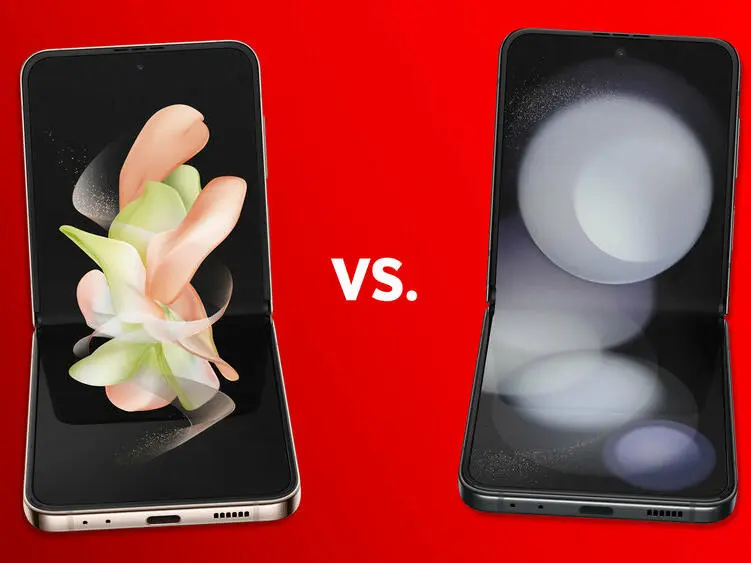 Galaxy Z Flip5 vs. Galaxy Z Flip4: Das unterscheidet die Klapphandys