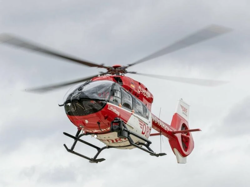 Rettungshubschrauber im Einsatz