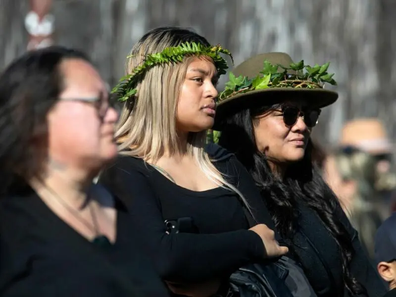 Beisetzung Maori-König Tuheitia Pootatau Te Wherowhero