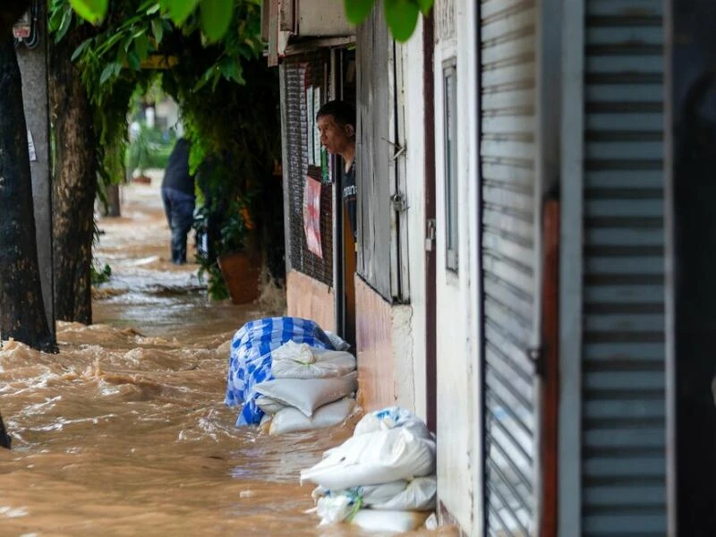 Unwetter in Thailand