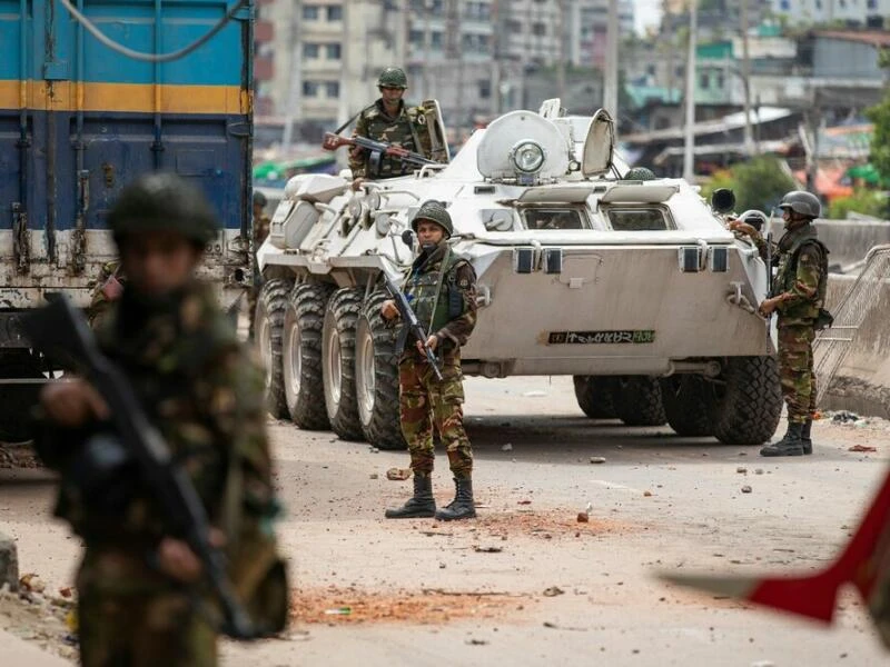 Studentenproteste in Bangladesch