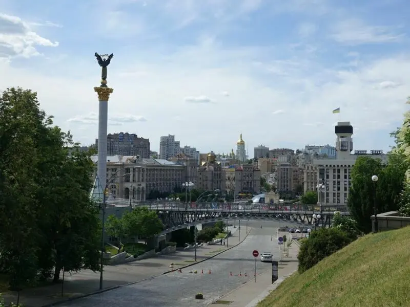 Unabhängigkeitsplatz in Kiew