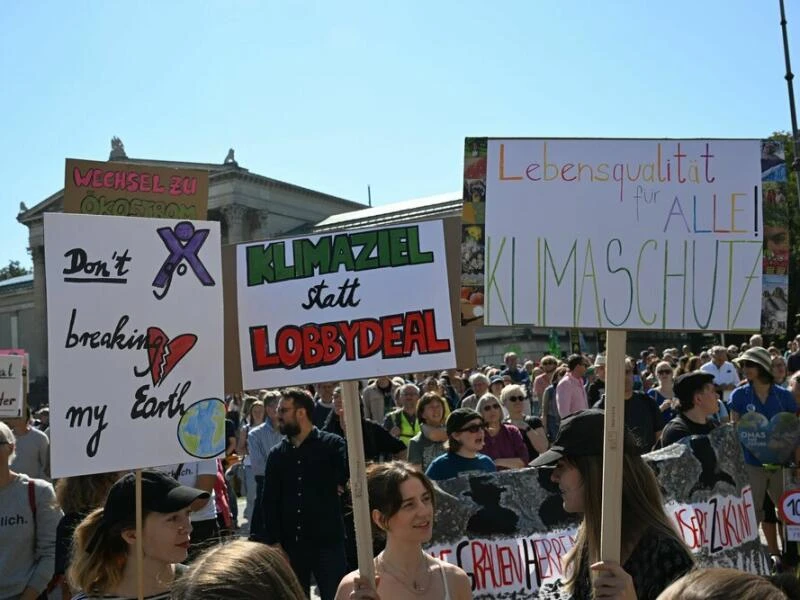 Aufruf zum Klimastreik von Fridays for Future  