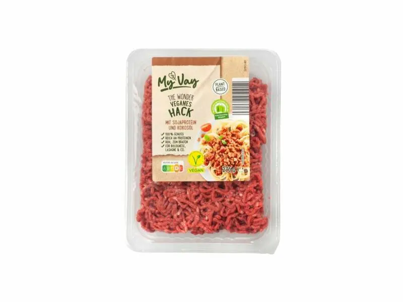 Veganes Hack «My Vay - The Wonder» von Aldi