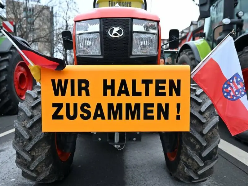Bauernproteste: Erfurt