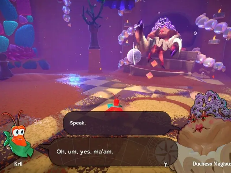 Ein Screenshot aus dem Spiel «Another Crab´s Treasure»
