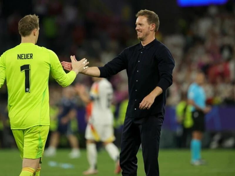 Manuel Neuer und Julian Nagelsmann