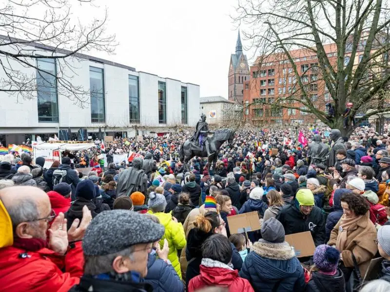 Demonstrationen gegen rechts – Hannover