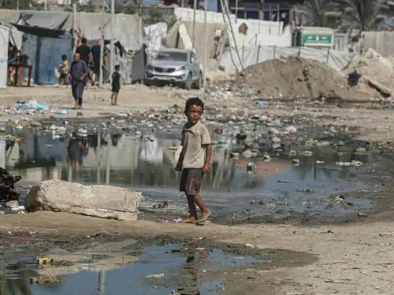 Polio-Gefahr im Gazastreifen