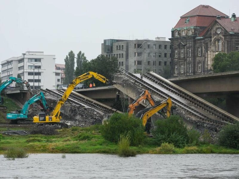 Brückeneinsturz in Dresden