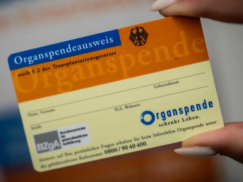 Organspendeausweis