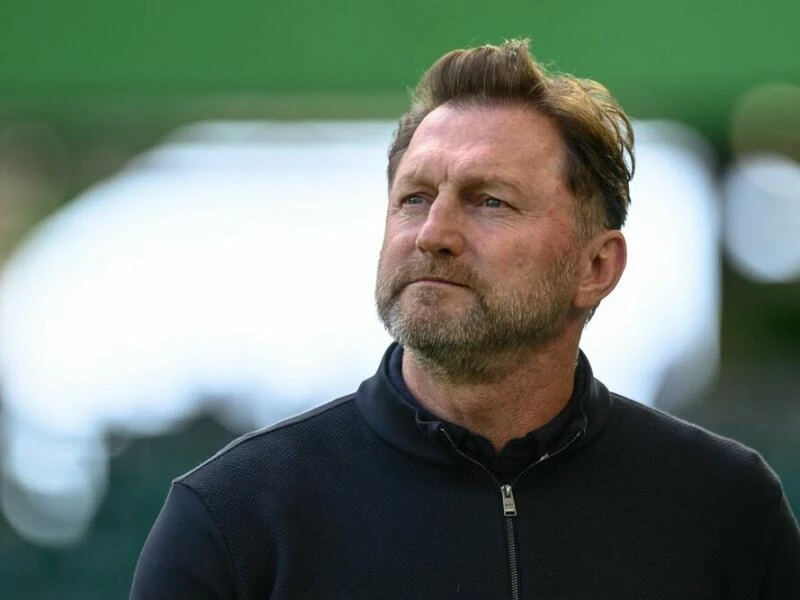 Trainer Ralph Hasenhüttl vom VfL Wolfsburg