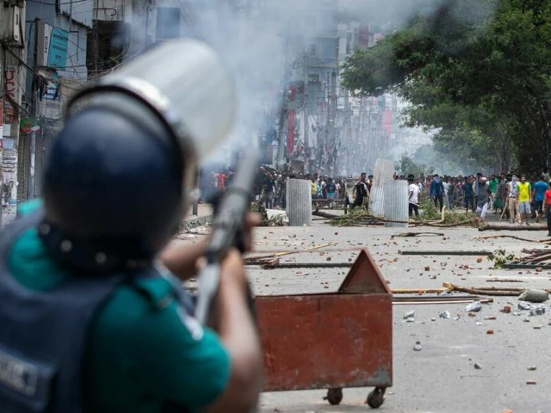 Studentenproteste in Bangladesch