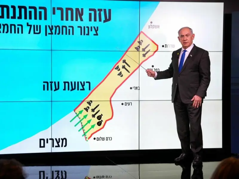 Nahostkonflikt - Pressekonferenz in Jerusalem