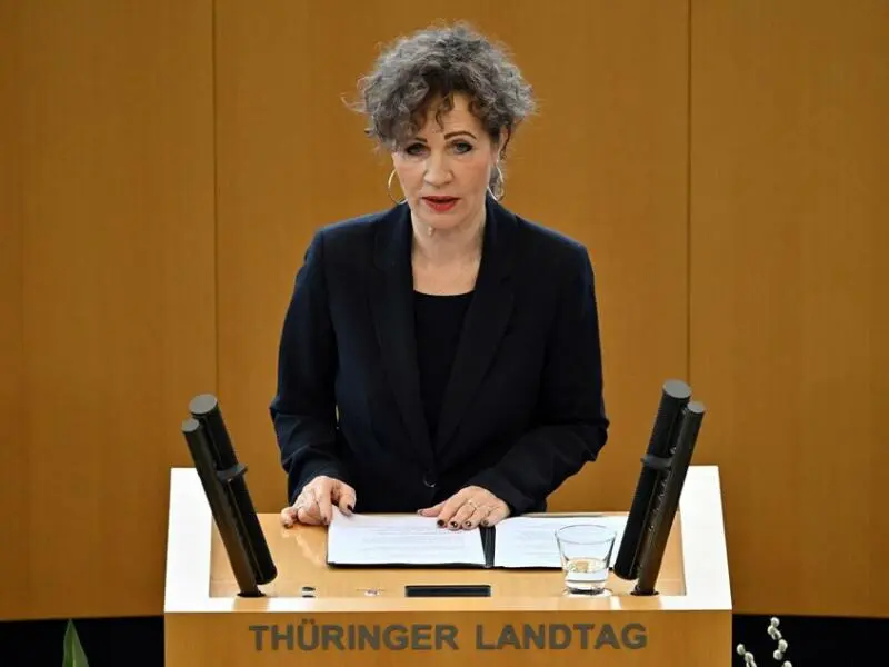 Thüringens Landtagspräsidentin Birgit Pommer