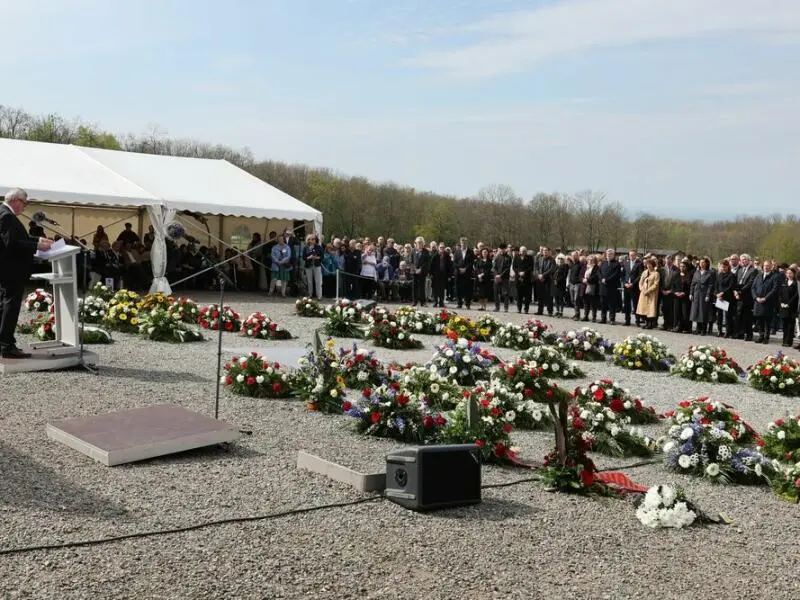Gedenkfeier zum Jahrestag der Befreiung des KZ Buchenwald