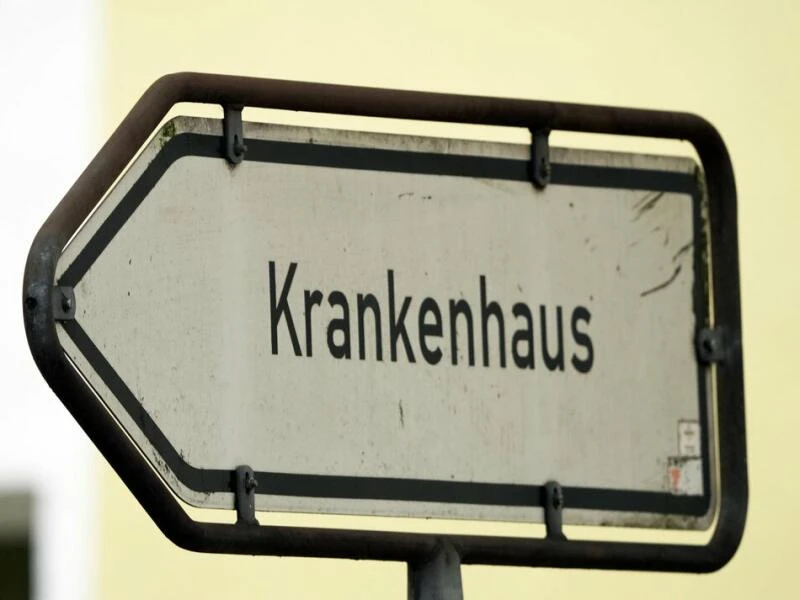 Weg zum Krankenhaus