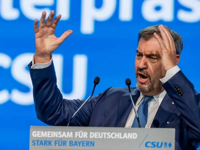 Beginn Parteitag CSU