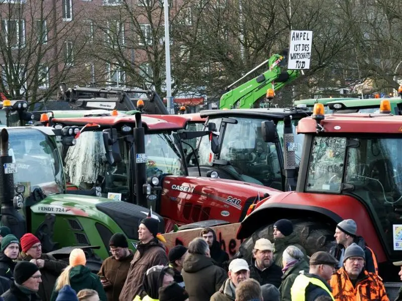 Bauernproteste -  Kiel