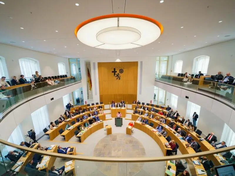 Sitzung Landtag Rheinland-Pfalz